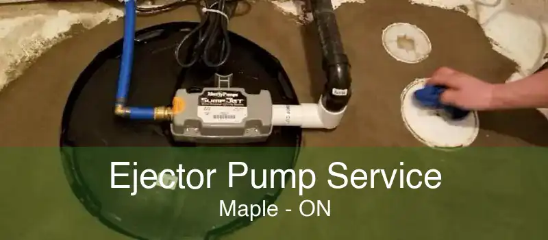 Ejector Pump Service Maple - ON