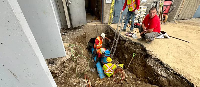 Underground Pipe Leak Repair in Maple, ON