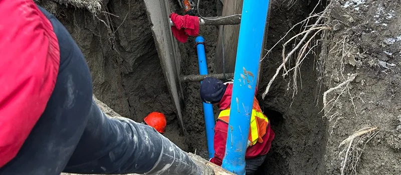 Main Water Line Repair in Maple, ON