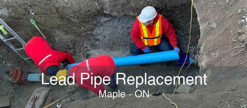 Lead Pipe Replacement Maple - ON