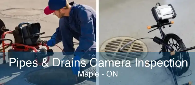 Pipes & Drains Camera Inspection Maple - ON