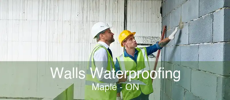 Walls Waterproofing Maple - ON